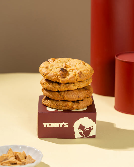 Biscoff’d(Biscoff+Caramelised White Chocolate Cookie)