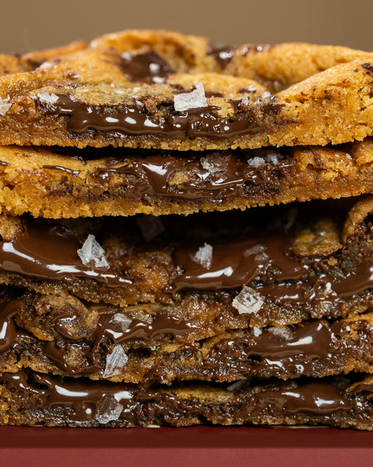 Crinkled(Dark Chocolate & Sea Salt Cookie)