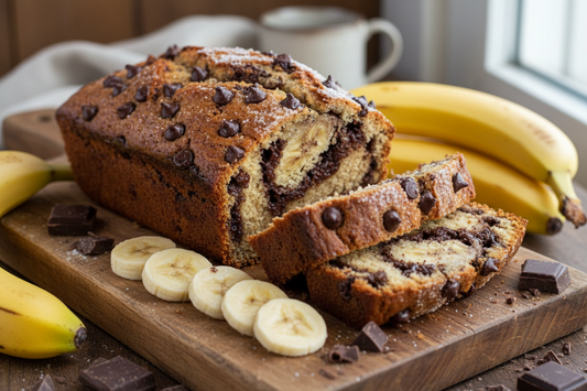 Choco Banana Loaf