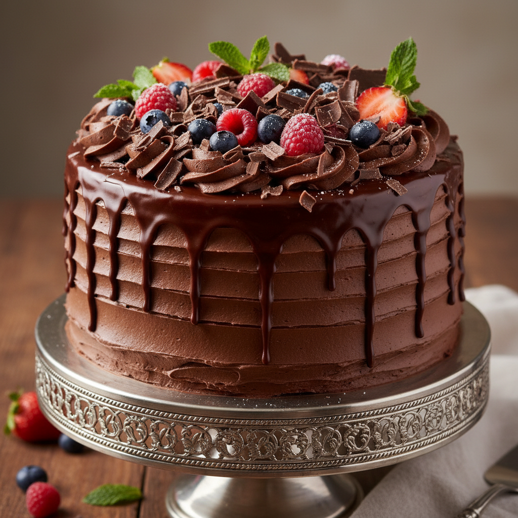 Chocolate tub cake